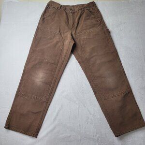 Sorel Carpenter Relaxed Work Pants Men's Utility Canvas Size 34x32